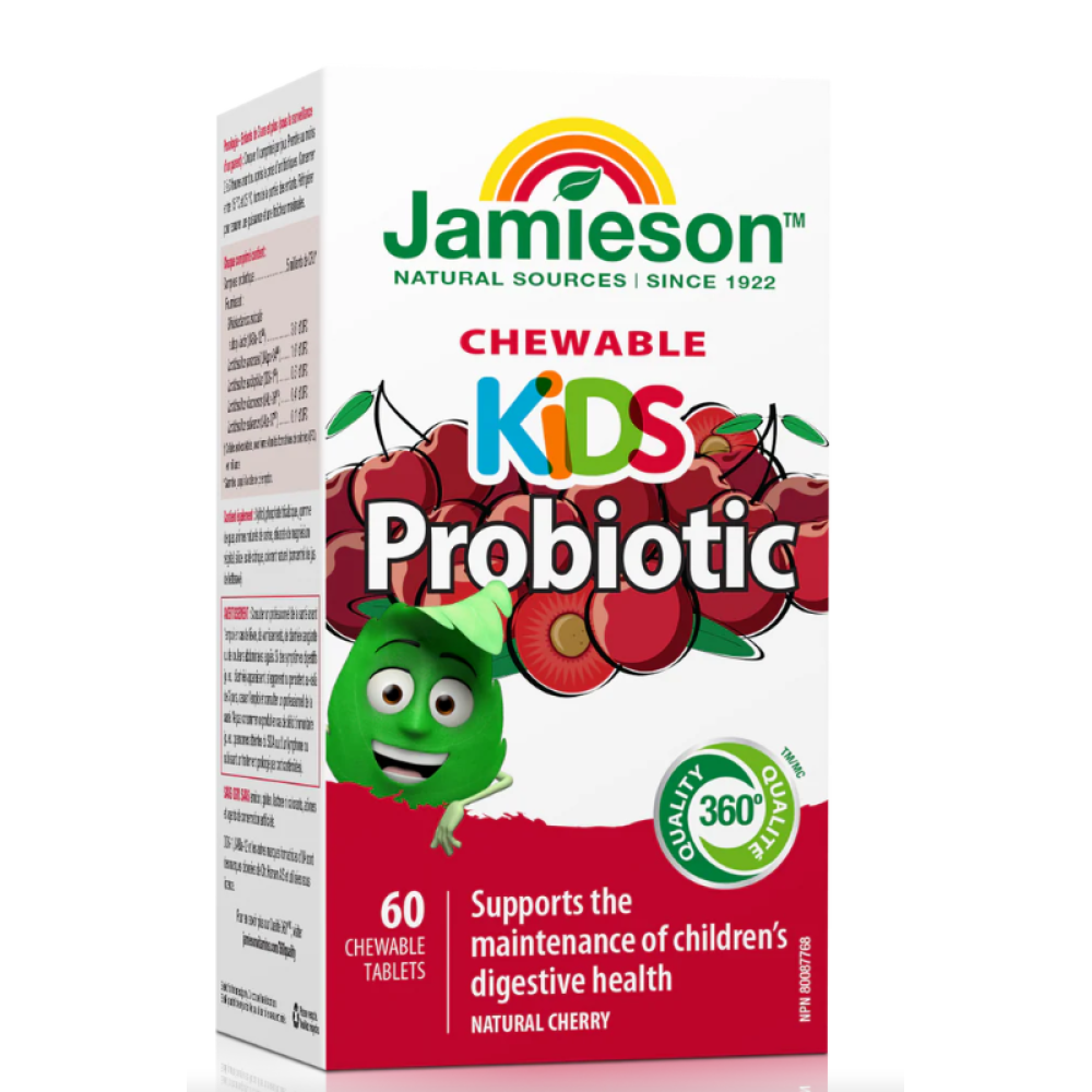 Jamieson Probiotic Kids Chewable Tablets 60`S